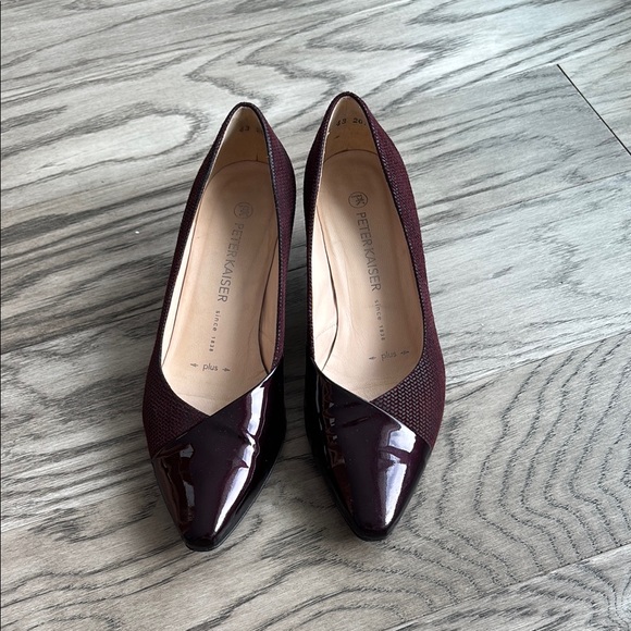 Peter Kaiser Shoes - Peter Kaiser Women's Burgundy Pumps size 5, US7.5